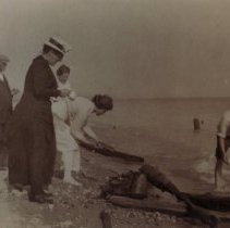 Beach in front of Blackledge Cottage