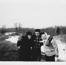 Shirley with friends