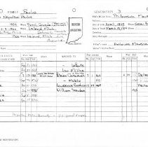 Paulus/Manseau genealogical chart
