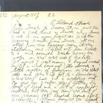 Diary of Francis E. Locy