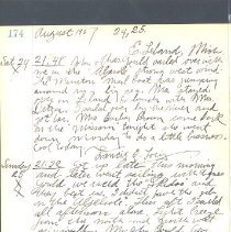 Diary of Francis E. Locy