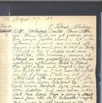 Diary of Francis E. Locy