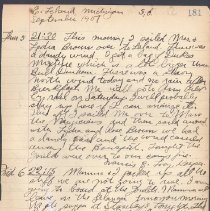 Diary of Francis E. Locy