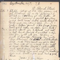 Diary of Francis E. Locy