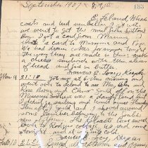 Diary of Francis E. Locy