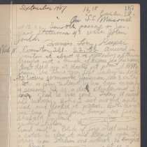 Diary of Francis E. Locy