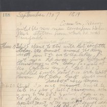 Diary of Francis E. Locy