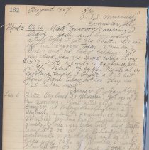 Diary of Francis E. Locy