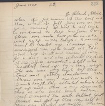 Diary of Francis E. Locy