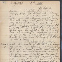 Diary of Francis E. Locy