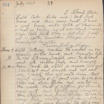 Diary of Francis E. Locy