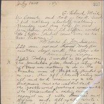 Diary of Francis E. Locy