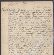 Diary of Francis E. Locy