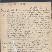 Diary of Francis E. Locy