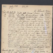 Diary of Francis E. Locy