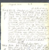 Diary of Francis E. Locy