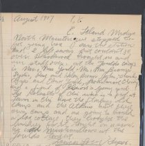 Diary of Francis E. Locy