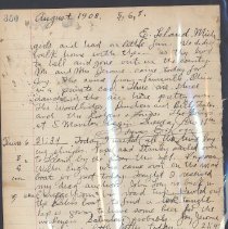 Diary of Francis E. Locy