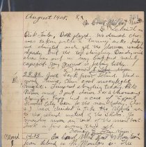 Diary of Francis E. Locy