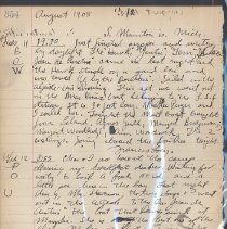 Diary of Francis E. Locy