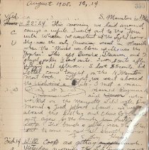 Diary of Francis E. Locy