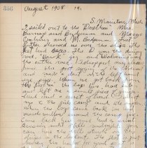 Diary of Francis E. Locy