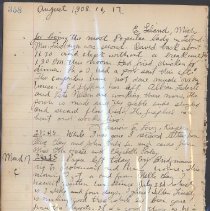 Diary of Francis E. Locy