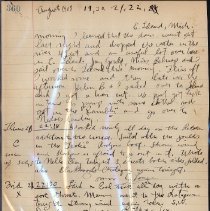 Diary of Francis E. Locy