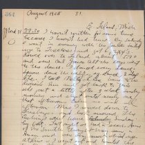 Diary of Francis E. Locy