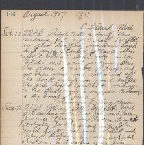 Diary of Francis E. Locy