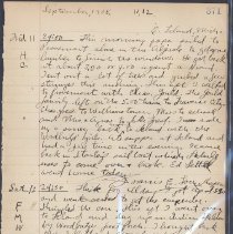 Diary of Francis E. Locy