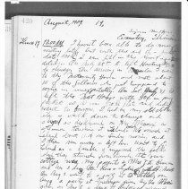 Diary of Francis E. Locy