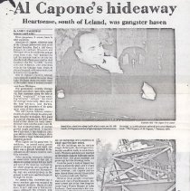 Al Capone's hideaway: Heartease, south of Leland, was gangster haven