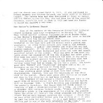 The History of the Lutheran Church in Northport