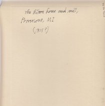 Mosier Sawmill & Hilton home