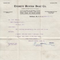 Letter to Carl Detzer