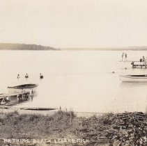 Nichols Bathing Beach, Leland, Mich.