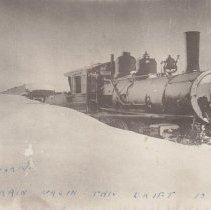 Stalled train engine