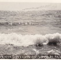 Sunshine and Breakers on Lake Michigan