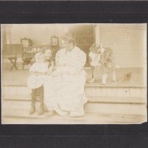 Rosa Atkinson and children