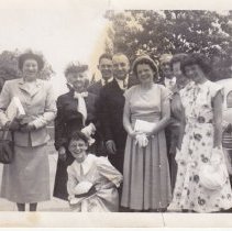 Aunt Regina, the Norman Schaubs, Bill & Irma Grant and us