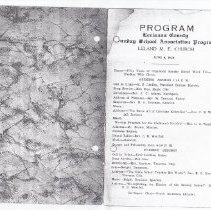 Leelanau County Sunday School Association Golden Jubilee Year 1888-1938 Sou