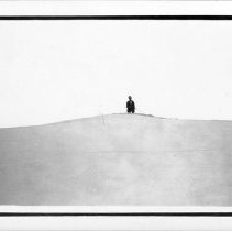 Man at top of dune