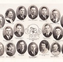 Senior Class Suttons Bay 1937