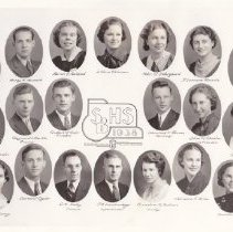 Senior Class Suttons Bay 1938