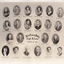 Senior Class Suttons Bay 1945