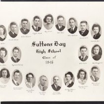 Senior Class Suttons Bay 1946