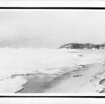 Leland from South Lake Michigan, Winter