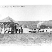 Group Gathering Next to River