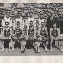 Suttons Bay High School Mens Basketball 1944